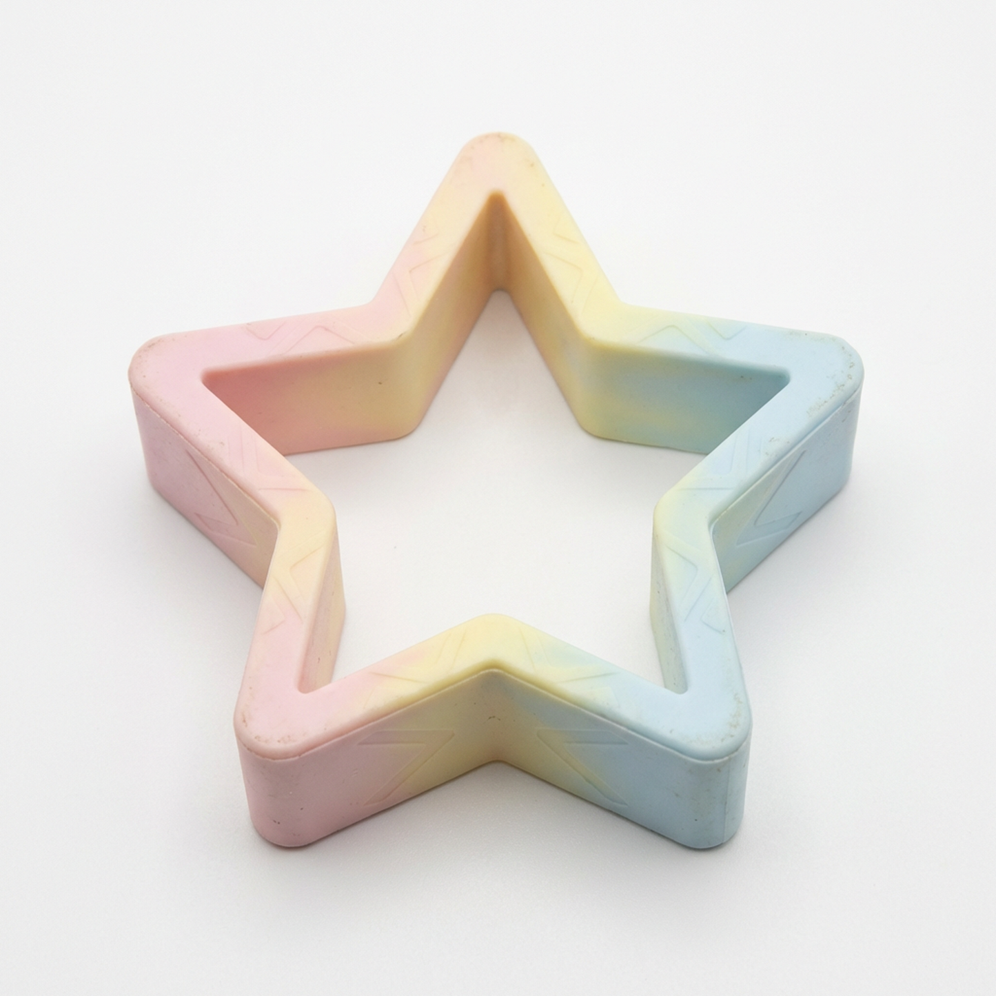 Rainbow Gradient Star Cookie Cutter | Star-Shaped Biscuit Mold for Baking