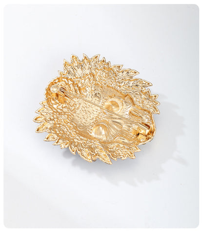 🏵️Día de los Muertos Floral Skull Brooch Pin