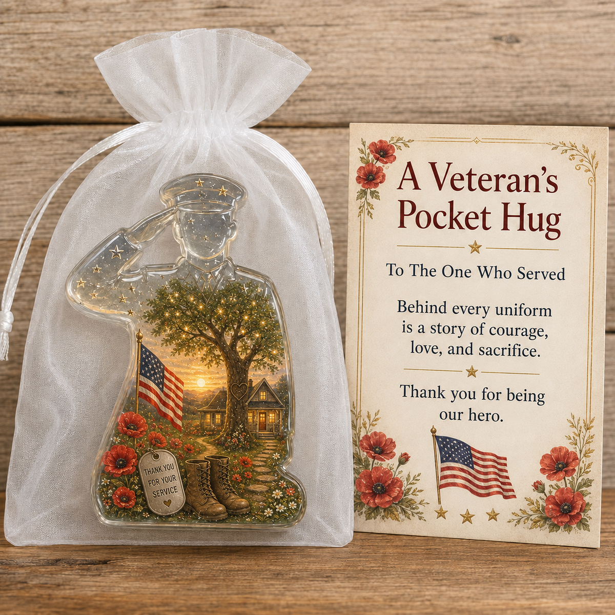 Veteran Pocket Hug product details