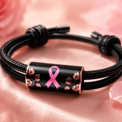 EverHope Pink Ribbon Bracelet Gift Set