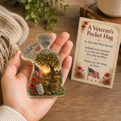 A Veteran’s Pocket Hug Keepsake💌