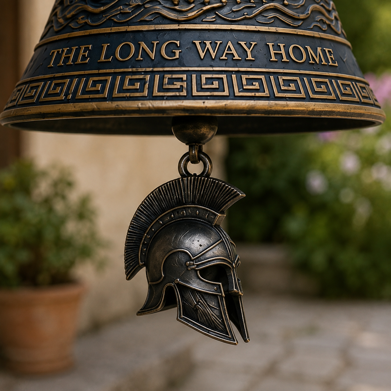 The Road Back to Ithaca Door Bell Decor