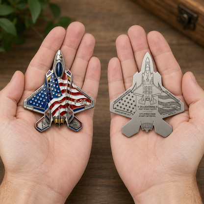 ✈️F-35 LIGHTINING II CHALLENGE MEDAL🪙