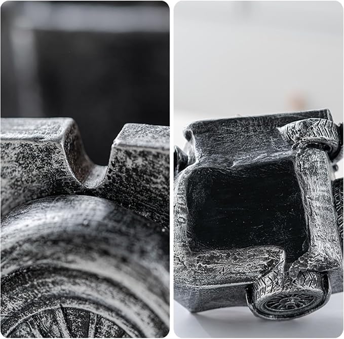 Bulldog Rider Motorcycle Funny Ashtray🚬