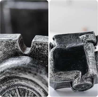 Bulldog Rider Motorcycle Funny Ashtray🚬