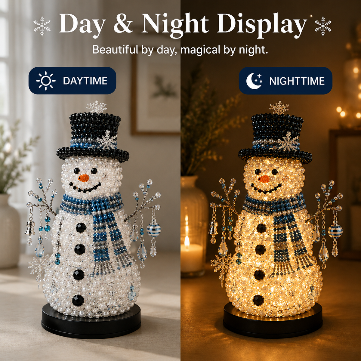 Snowman kit components