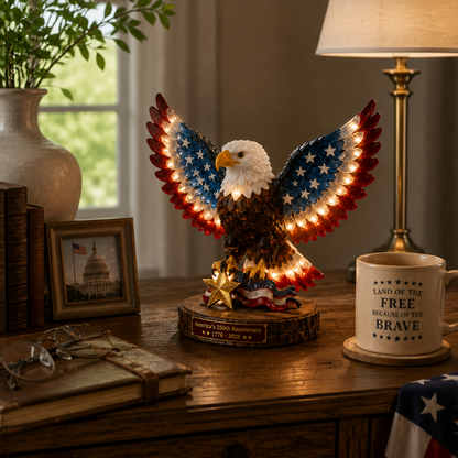 Liberty Eagle DIY Light America 250th Anniversary Sea Glass Kit