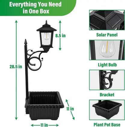 🌻Factory Direct Sales 49% Off !- 🌞💐Solar Flower Pot Lamp