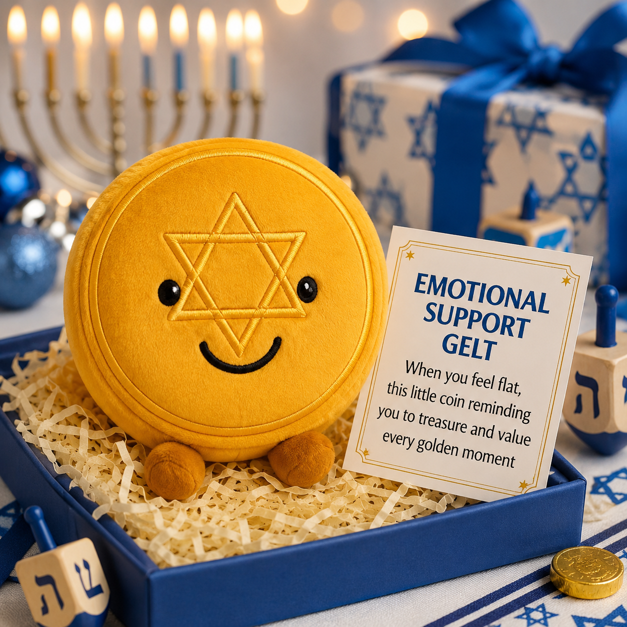 ✡️Hanukkah Emotional Support Guardian Collection Plush Doll🕎