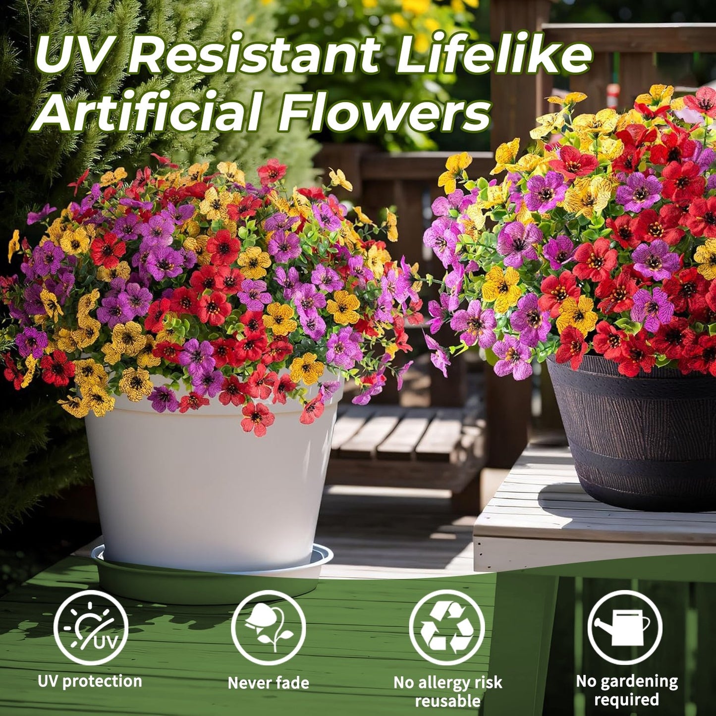 🌱High-Grade Material Artificial Flowers (Zero Pollen Allergies)