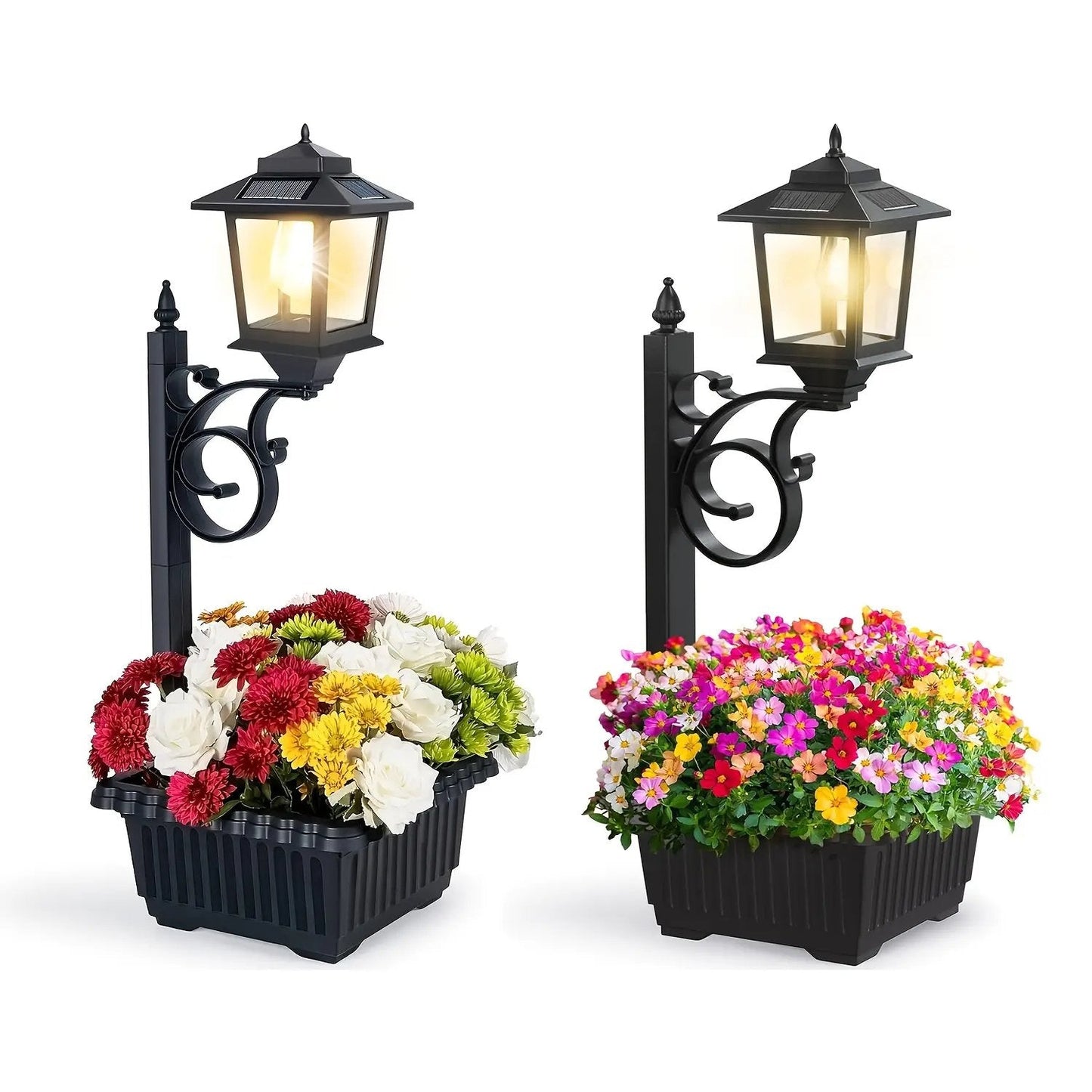 🌻Factory Direct Sales 49% Off !- 🌞💐Solar Flower Pot Lamp